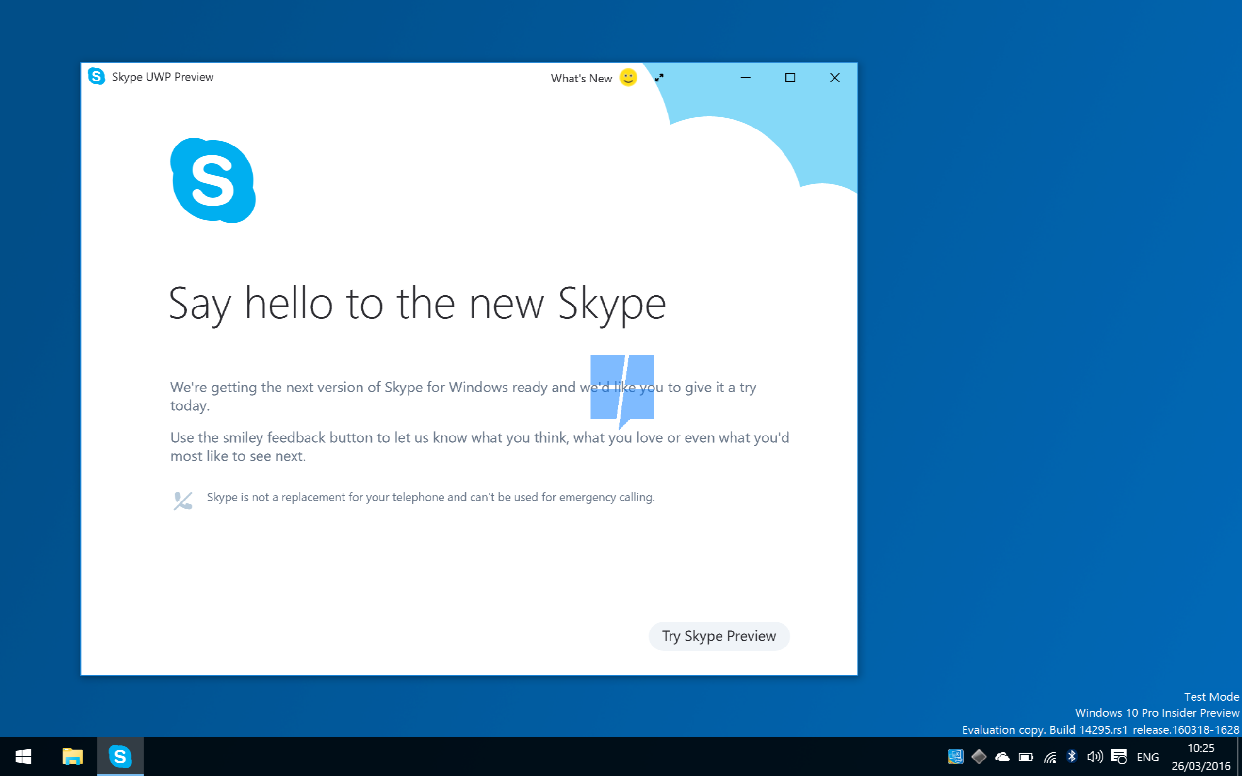 Skype App Screenshot